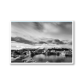 Jökulsárlón Glacier Lagoon, Iceland, Limited Edition Travel Print - Hahnemühle German Textured Print