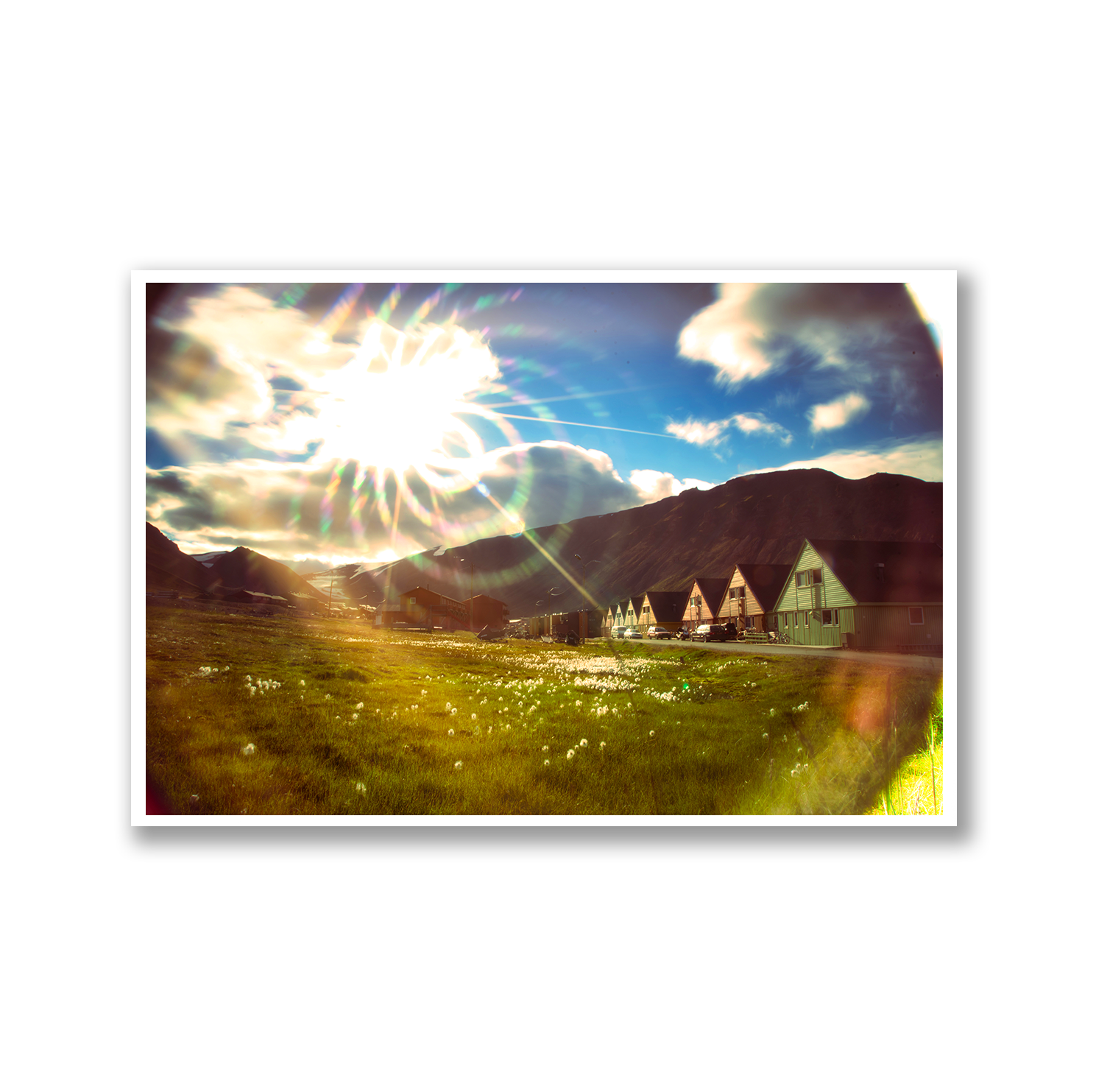 Longyearbyen, Svalbard, Limited Edition Travel Print - Hahnemühle German Textured Print