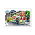 San Francisco Tram, Limited Edition Art Print - Hahnemühle German Textured Print